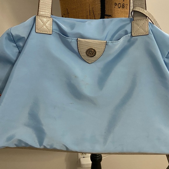 Anne Klein Melissa Weekender Travel Duffle Bag w/ Wristlet & Crossbody Strap VGC - Picture 4 of 16